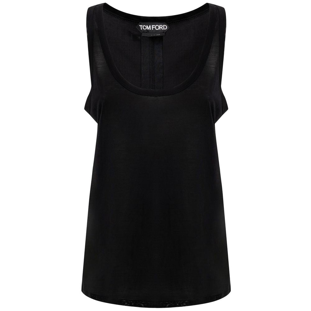 Tom Ford Black Silk Tank Top