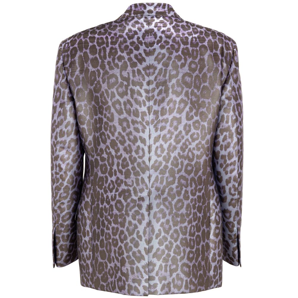 Tom Ford Purple Viscose Blazer