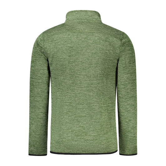Green Norway 1963 polyester men's jacket with fleece lining, showcasing a timeless design and comfortable fit.