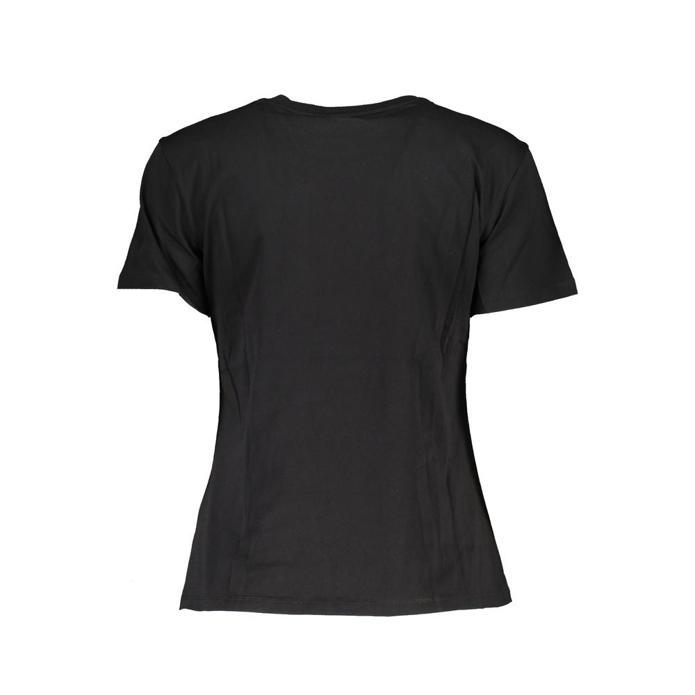 Patrizia Pepe Black Cotton Women T-Shirt
