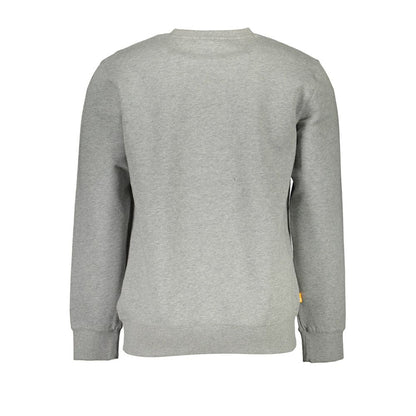 Timberland Gray Cotton Sweatshirt