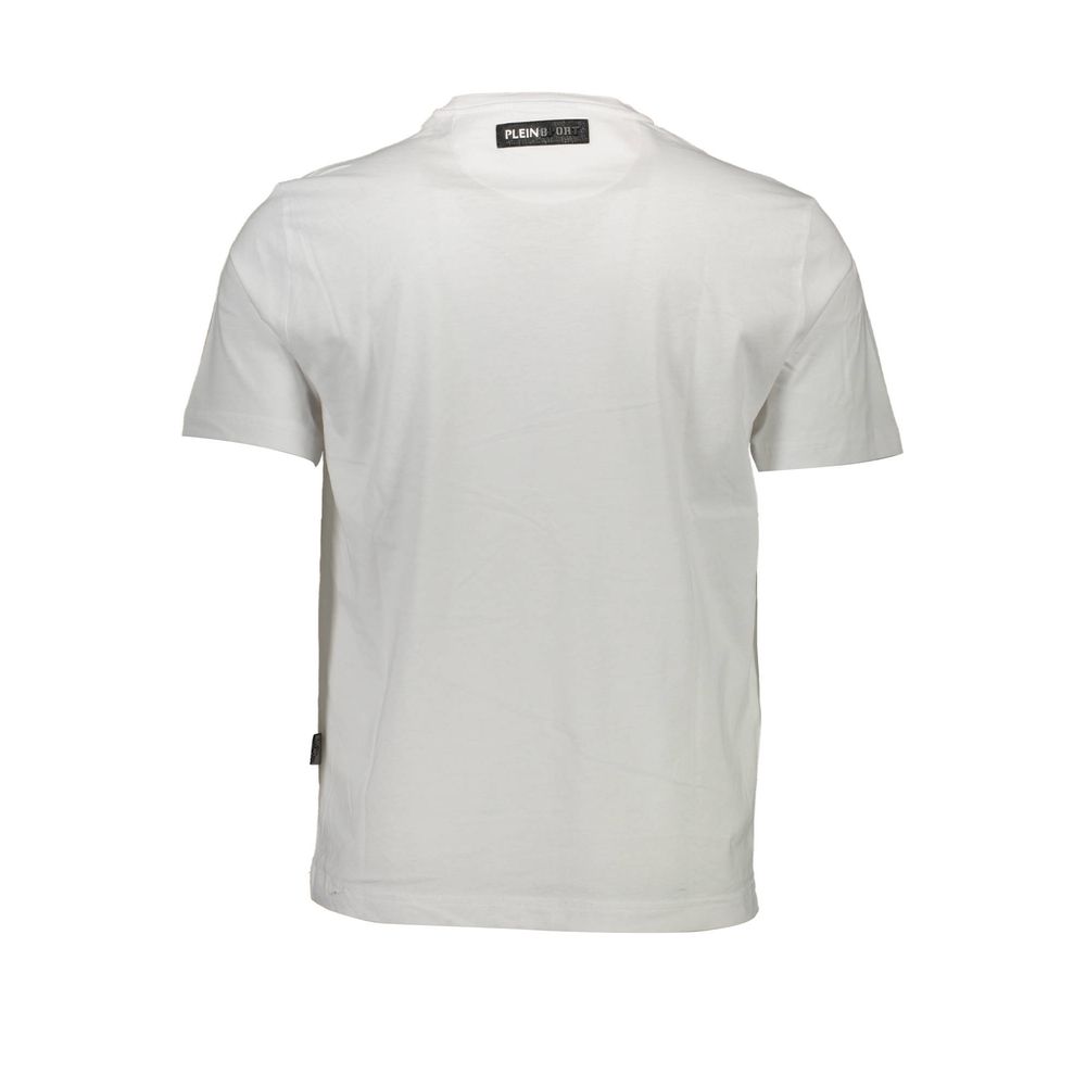 Plein Sport White Cotton T-Shirt