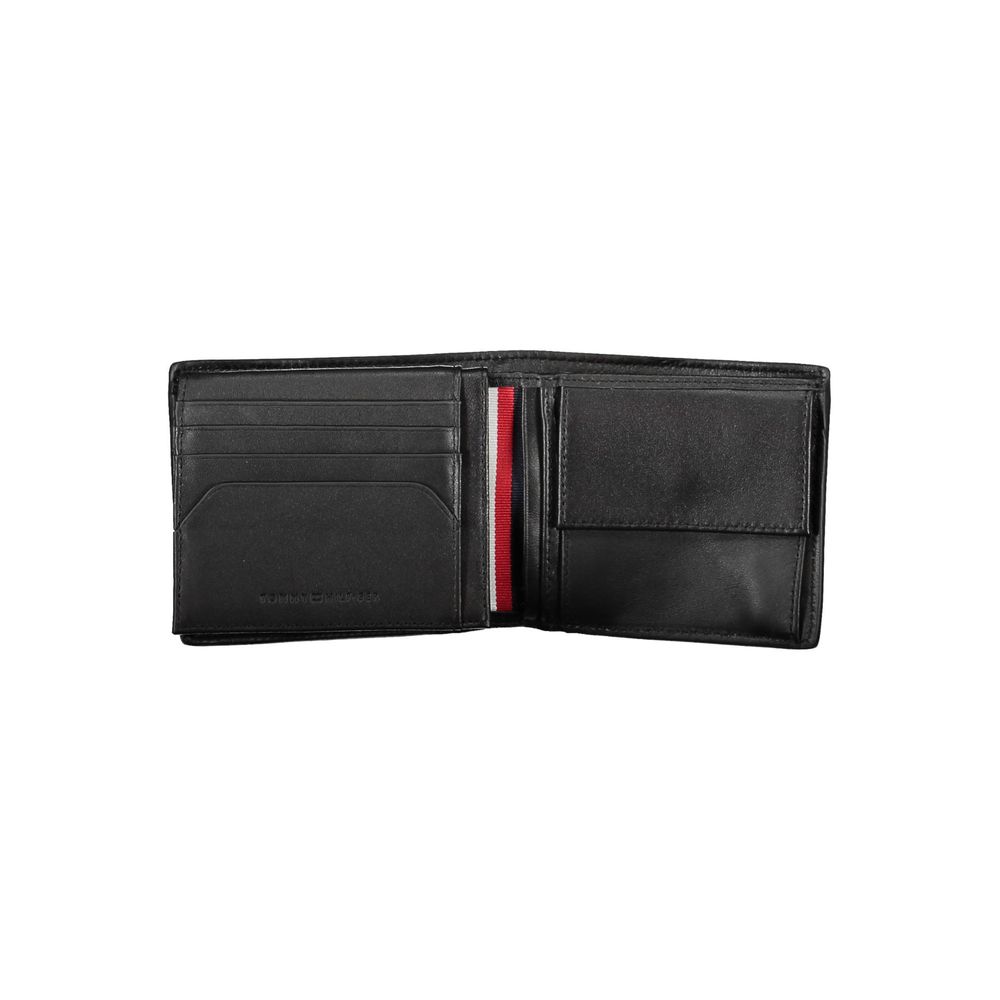 Tommy Hilfiger Black Leather Wallet