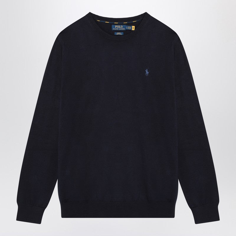 Polo Ralph Lauren Navy blue Pima cotton sweatshirt 710684957001CO/Q_POLOR-HN_323