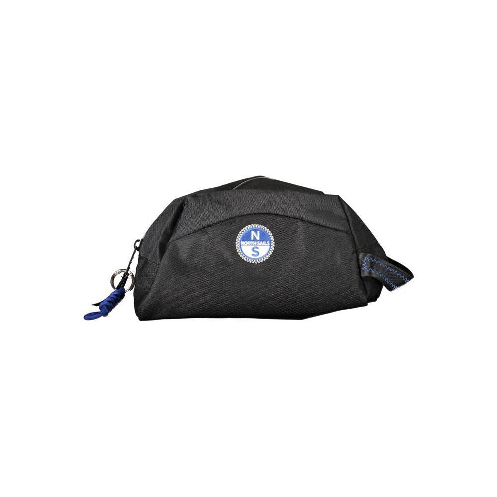Front view with bag zipped and handles upright.