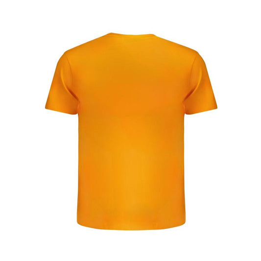 Napapijri Orange Cotton T-Shirt