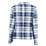 Gant Light Blue Cotton Women Jacket