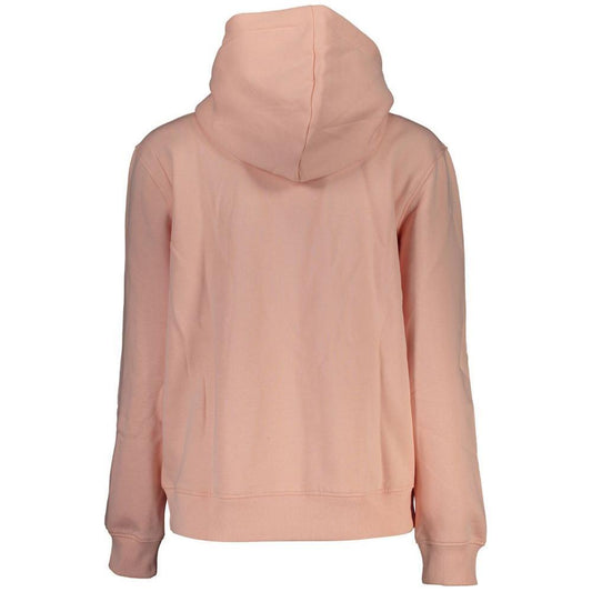 Calvin Klein Chic Pink Hooded Fleece Sweatshirt CA-26131-L