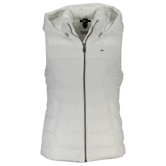 Tommy Hilfiger White Polyester Women Jacket