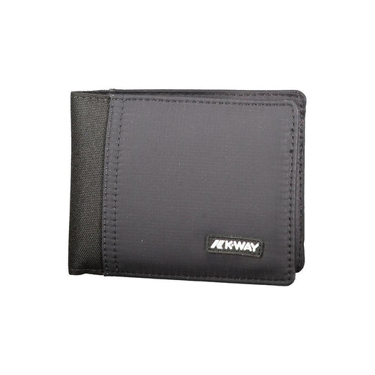 K-WAY Black Polyamide Men Wallet KW-30372