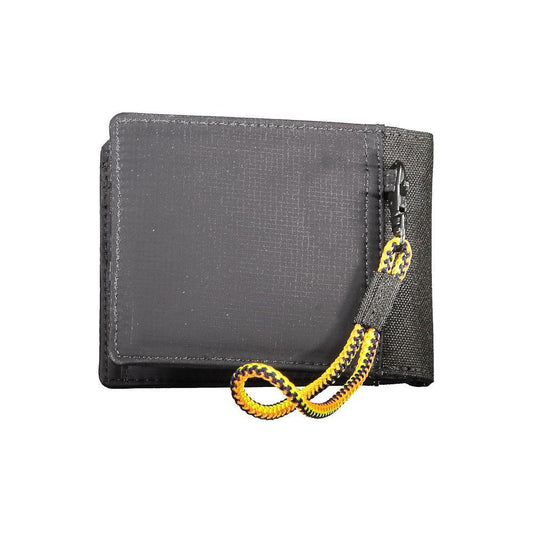 K-WAY Black Polyamide Men Wallet KW-30372