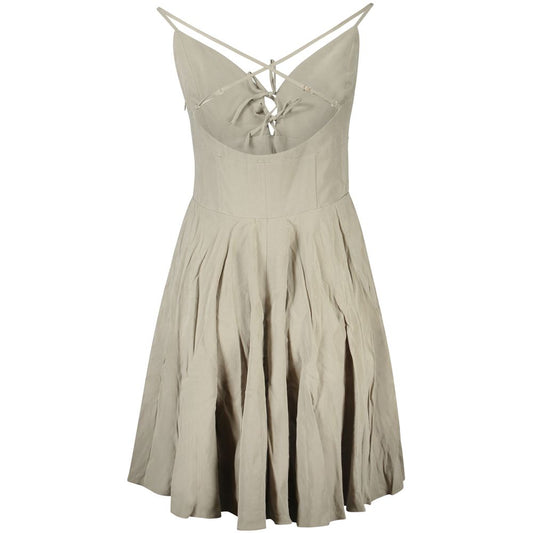 Guess Jeans Green Modal Women Dress GU-33288-XS