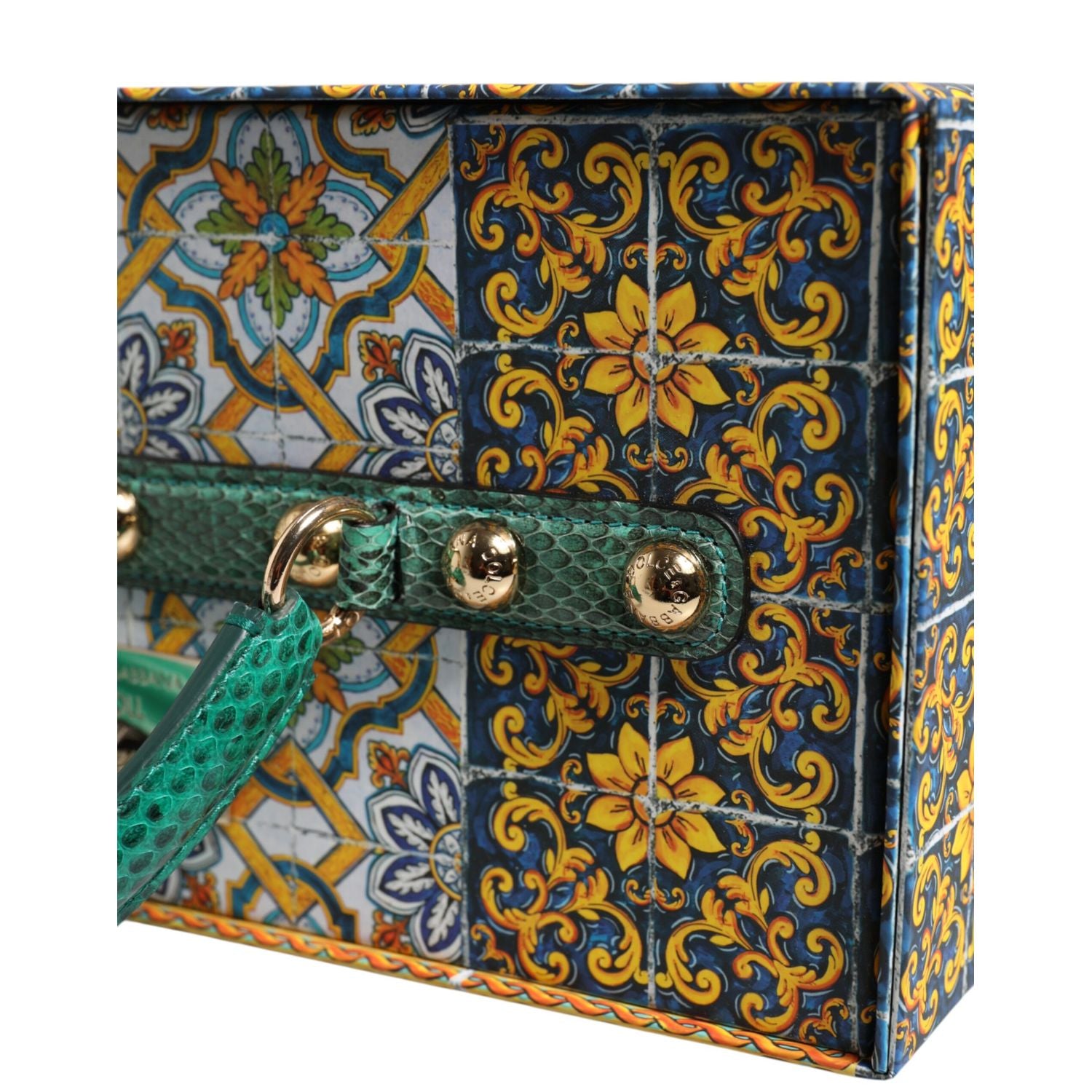 Dolce & Gabbana Black Dress MARIA Porcelain Fashion Show Leather Sicily Dolls