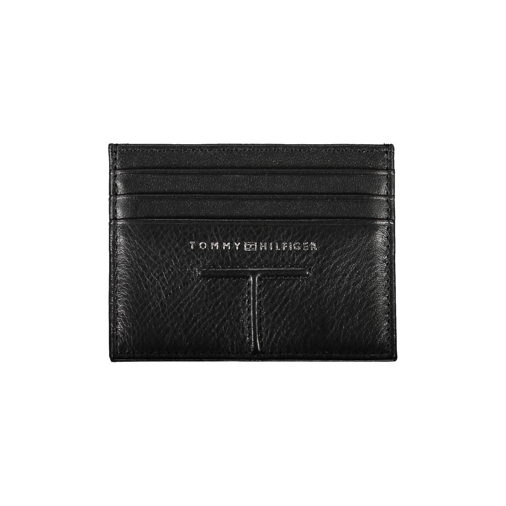 Tommy Hilfiger Black Leather Wallet