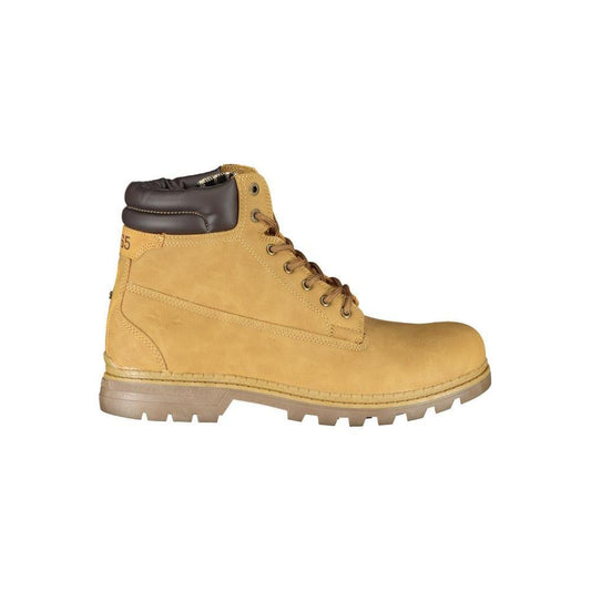 Carrera Vibrant Yellow Lace-Up Fashion Boots CA-25378-EU41/US8