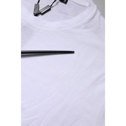 Dolce & Gabbana White DG LOVE Patch Short Sleeves T-shirt Dolce & Gabbana