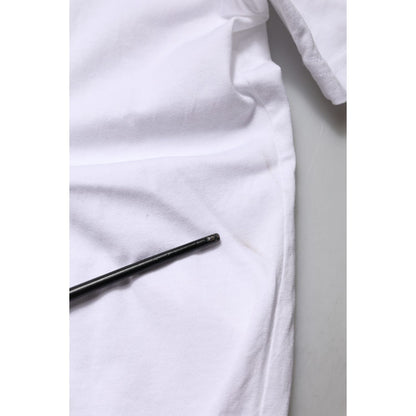 Dolce & Gabbana White DG Logo Print Short Sleeve T-shirt Dolce & Gabbana