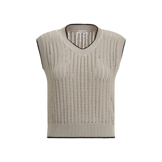 Brunello Cucinelli Knitted Vest BR-MSB582002C9731-L