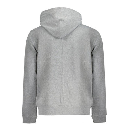 Calvin Klein Grigio Polyester Men Hoodie