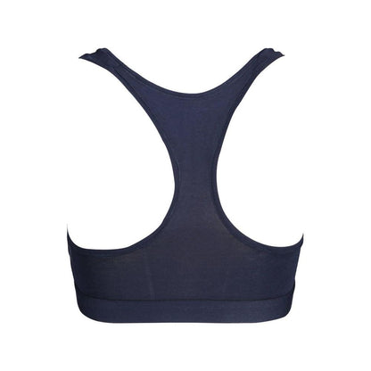 Tommy Hilfiger Blue Cotton Women Sports Bra