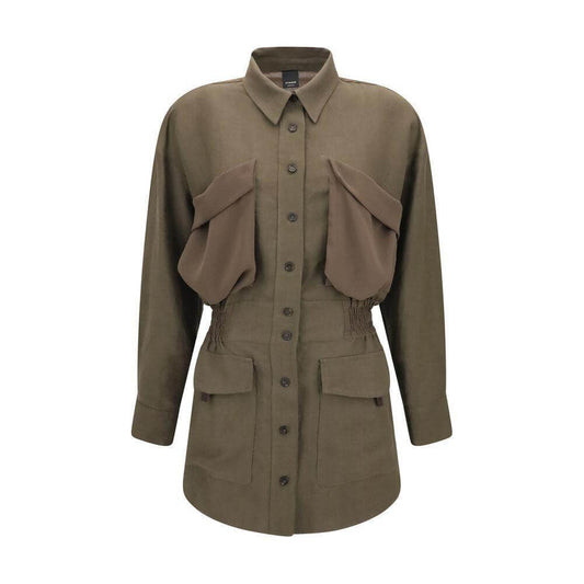 PINKO Linen Shirt Jacket