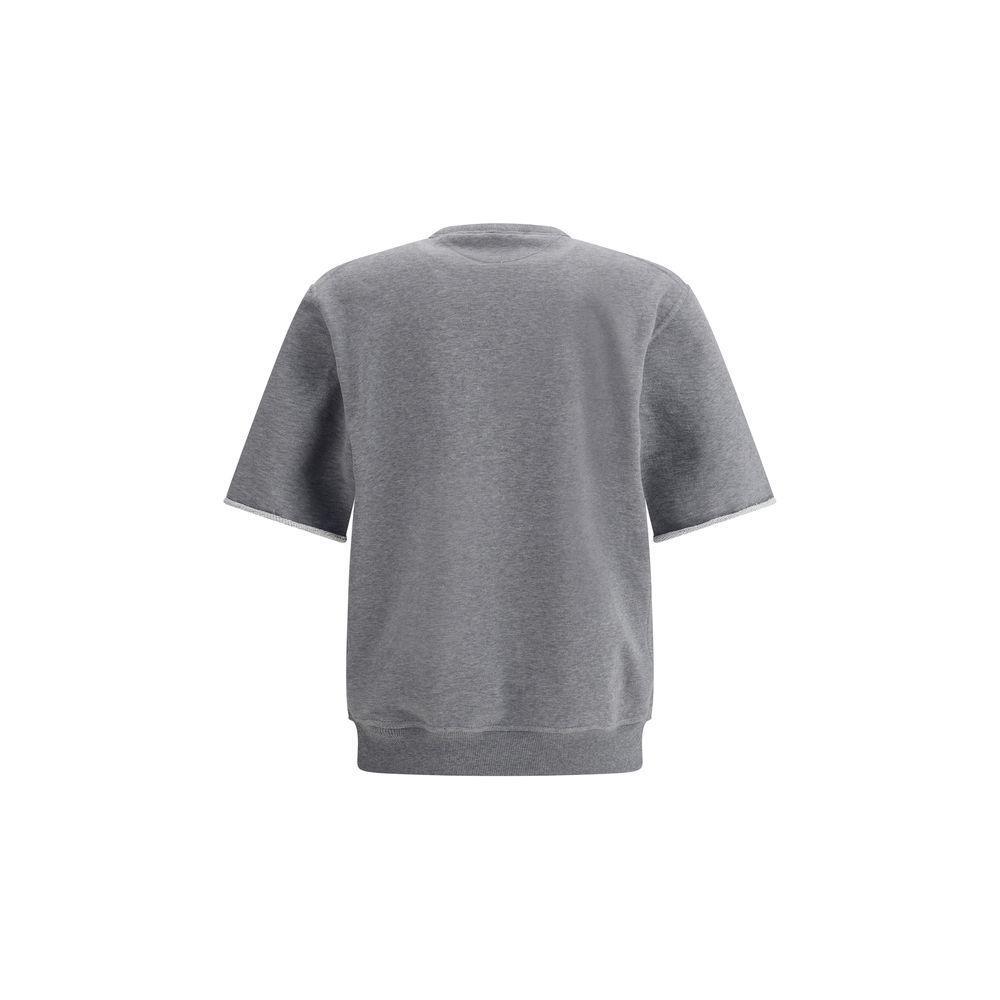 Brunello Cucinelli Short-sleeve Sweatshirt BR-MN05N3378GC192-M