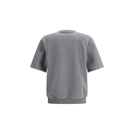 Brunello Cucinelli Short-sleeve Sweatshirt BR-MN05N3378GC192-XL