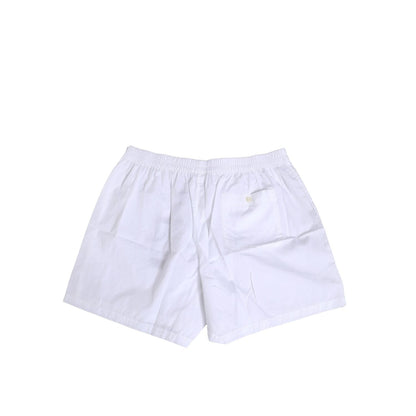 Dolce & Gabbana White Cotton Regular Boxer Shorts Underwear