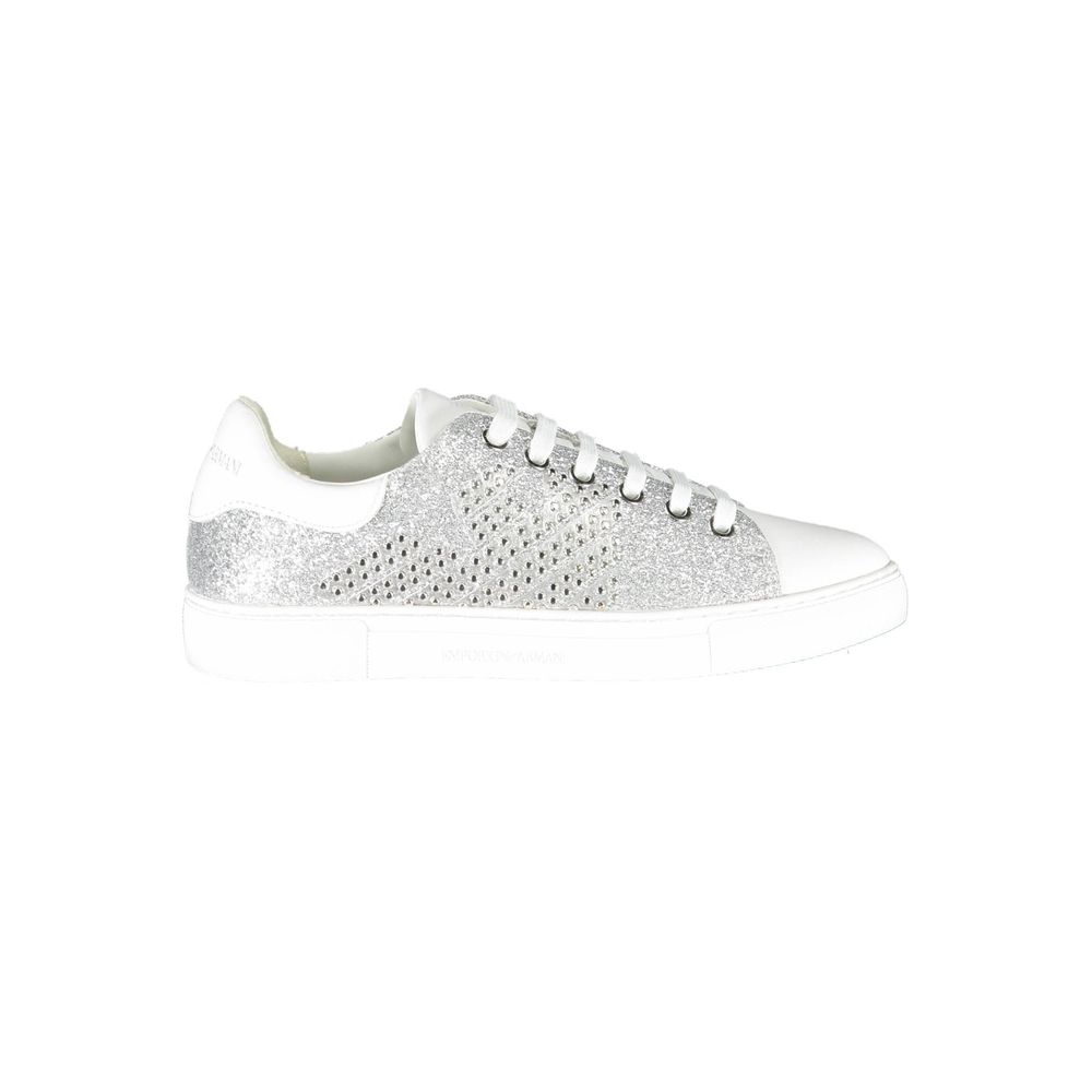 Emporio Armani Gray Polyester Sneaker