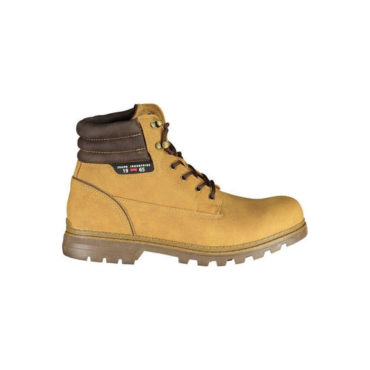 Carrera Trendsetting Yellow Lace-Up Boots CA-25546-EU40/US7