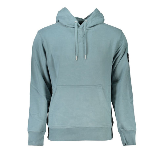Calvin Klein Chic Green Hooded Cotton Sweatshirt CA-27234-XL