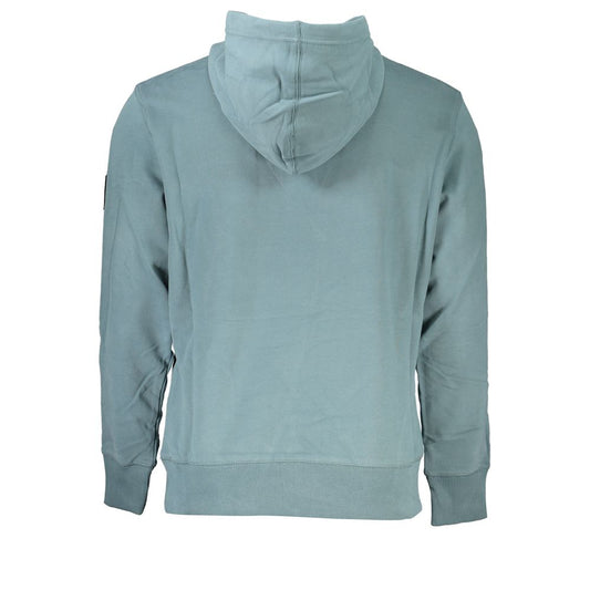 Calvin Klein Chic Green Hooded Cotton Sweatshirt CA-27234-XL