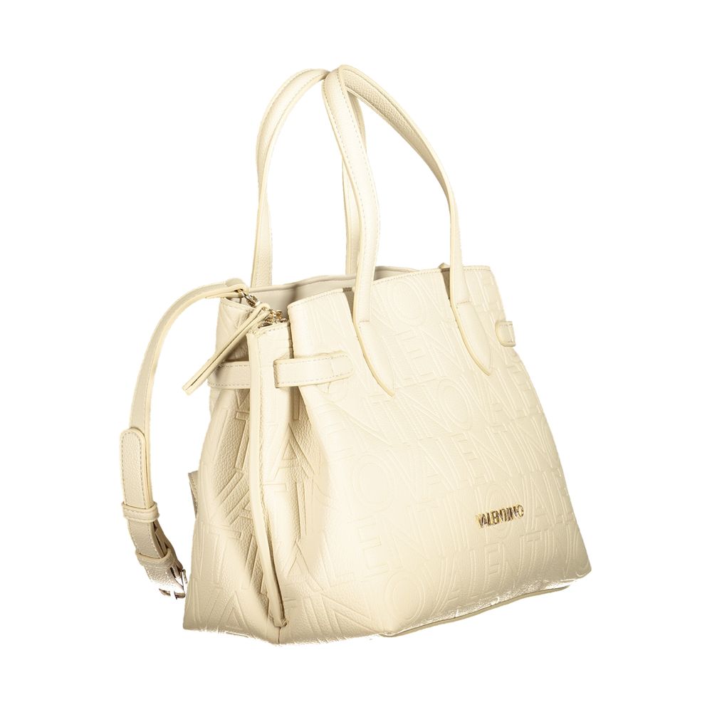 Mario Valentino Beige Polyethylene Handbag