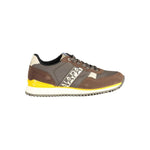 Napapijri Brown Polyester Sneaker NA-36830-EU46