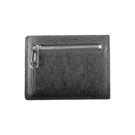 Calvin Klein Black Polyester Men Wallet