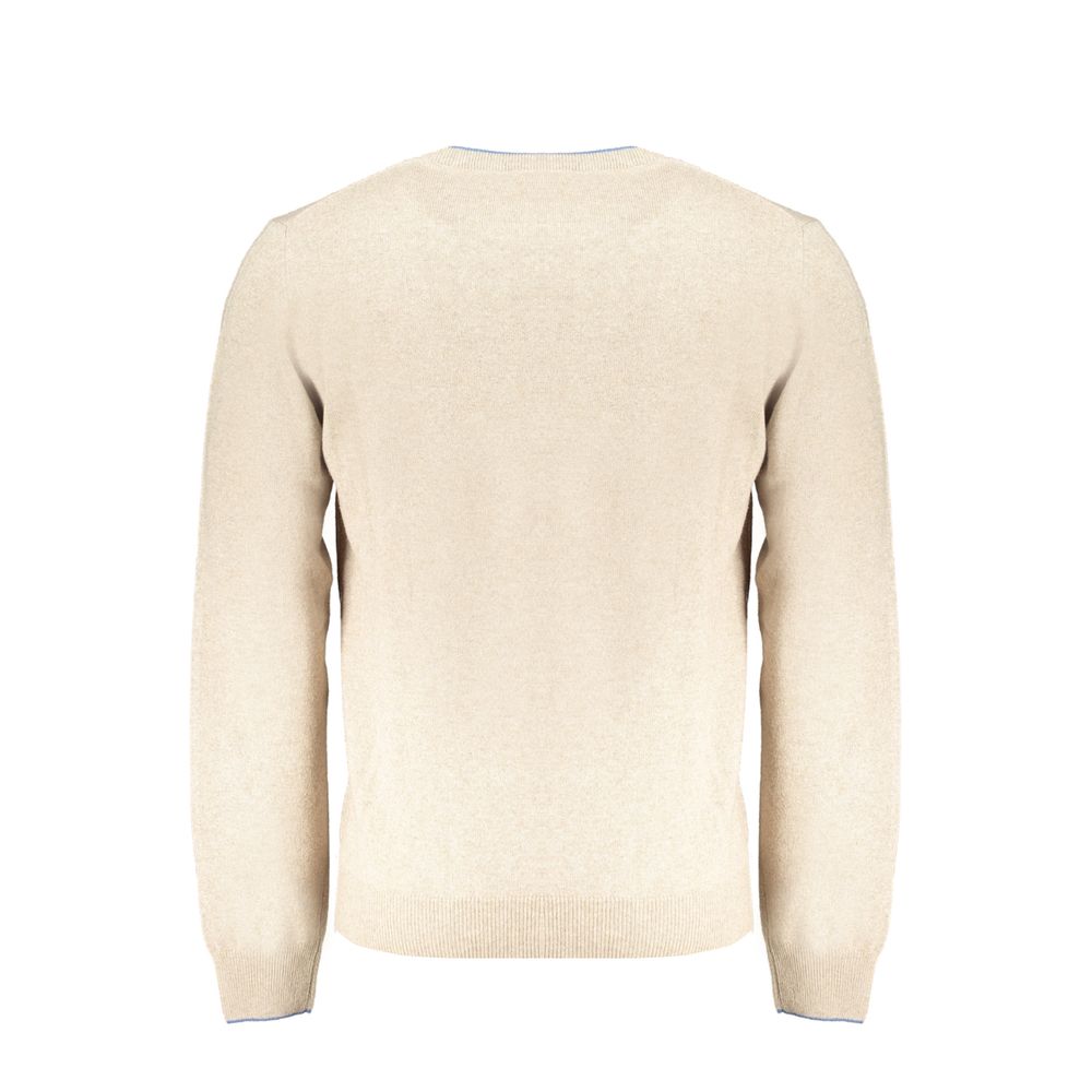 Harmont & Blaine Beige Wool Men's Sweater