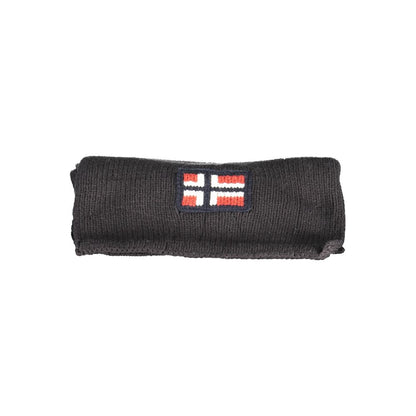 Norway 1963 Black Marabou Men Scarf