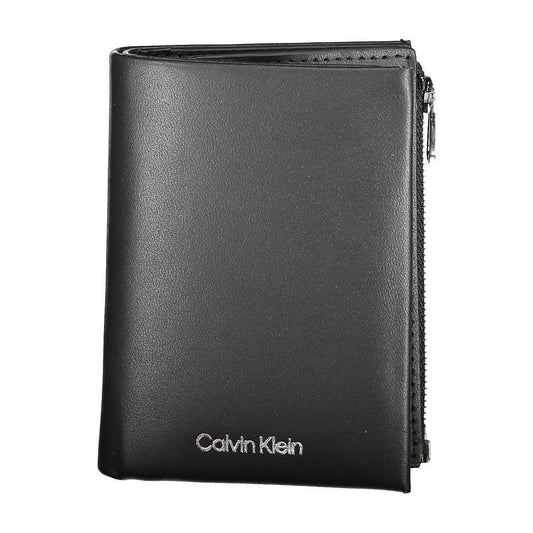 Calvin Klein Black Leather Men Wallet
