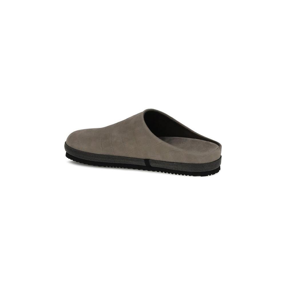 Brunello Cucinelli Leather Mules BR-MZDCG3040PC3983-EU38/US8