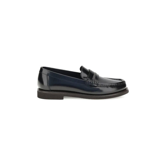 Brunello Cucinelli Leather Loafers BR-MZVNG3011PC101-EU36/US6