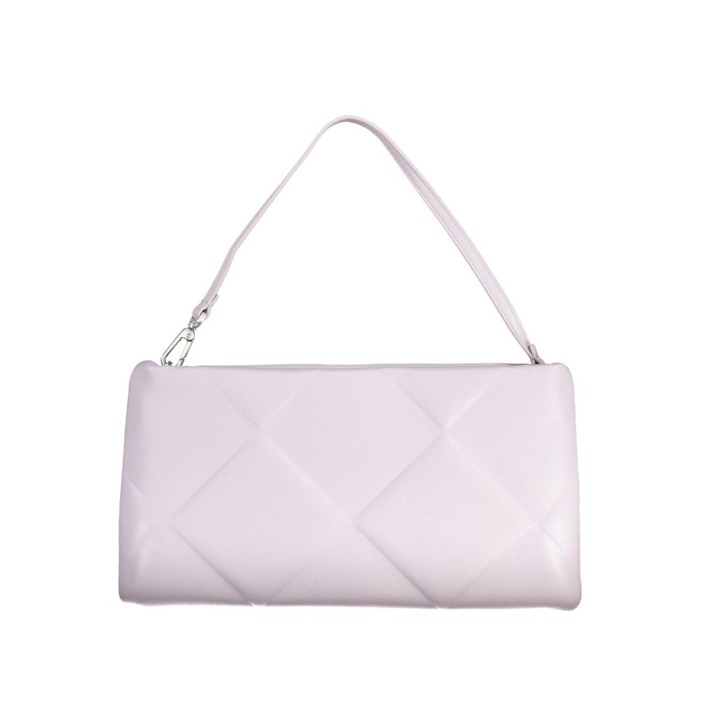 Front view with bag zipped and handles upright.