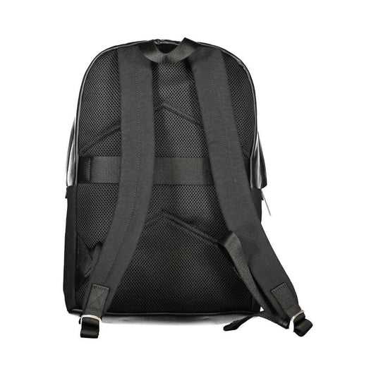 Calvin Klein Black Polyester Men Backpack CA-36304