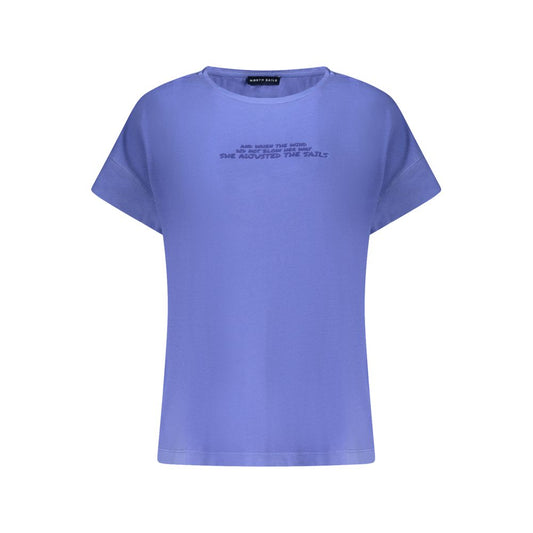 North Sails Blue Cotton Tops & T-Shirt NO-35962-XS