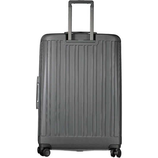 Piquadro Gray Polycarbonate Men Luggage PI-32844