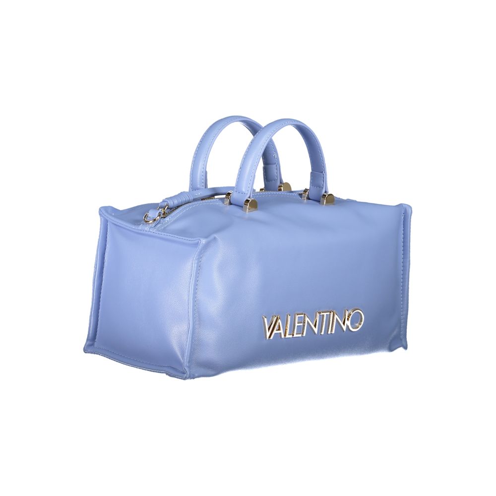 Mario Valentino Light Blue Polyethylene Women Handbag