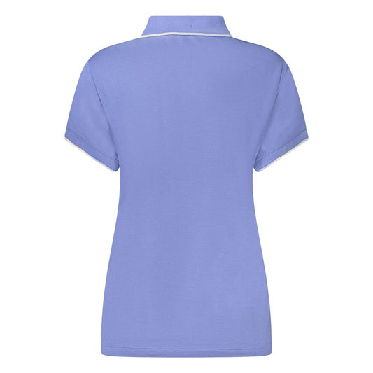 North Sails Blue Cotton Women Polo Shirt NO-35931-L