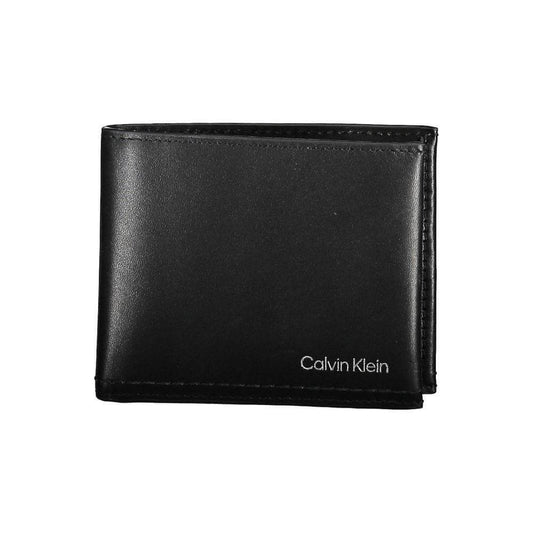 Calvin Klein Black Leather Men Wallet