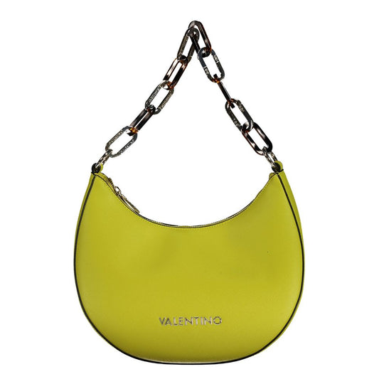 Mario Valentino Yellow Polyethylene Handbag