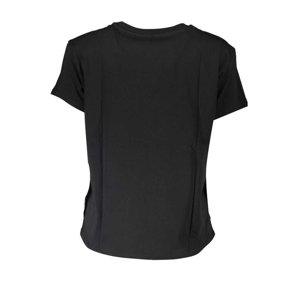 Patrizia Pepe Black Cotton Women T-Shirt