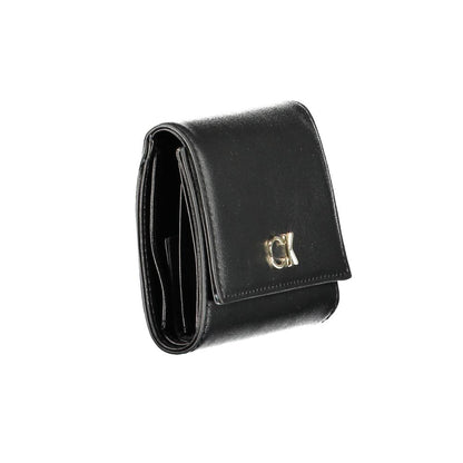Calvin Klein Black Polyester Women Wallet